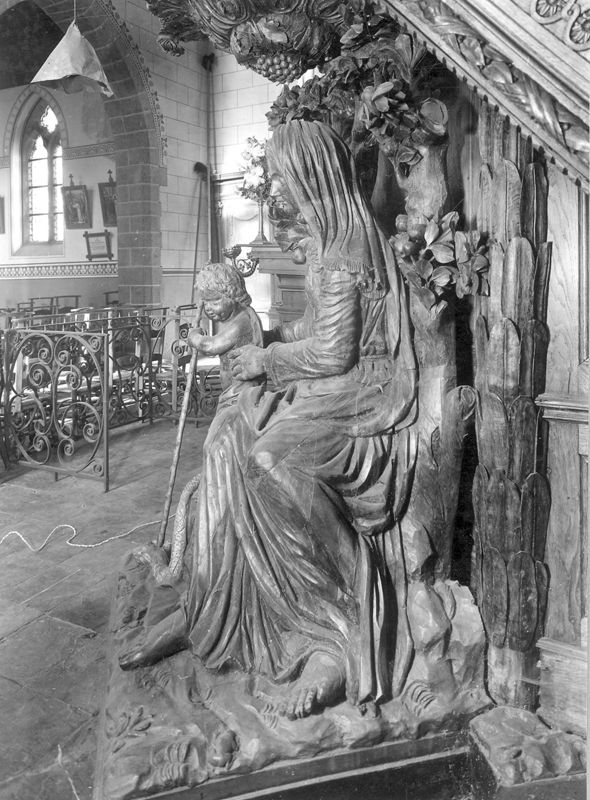 chaire de vérité / Kerk O.L.Vrouw[Sint-Martens-Latem]