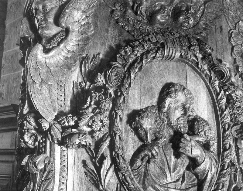 chaire de vérité / Kerk O.L.Vrouw[Sint-Martens-Latem]