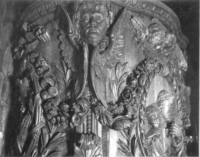 chaire de vérité / Kerk O.L.Vrouw[Sint-Martens-Latem]