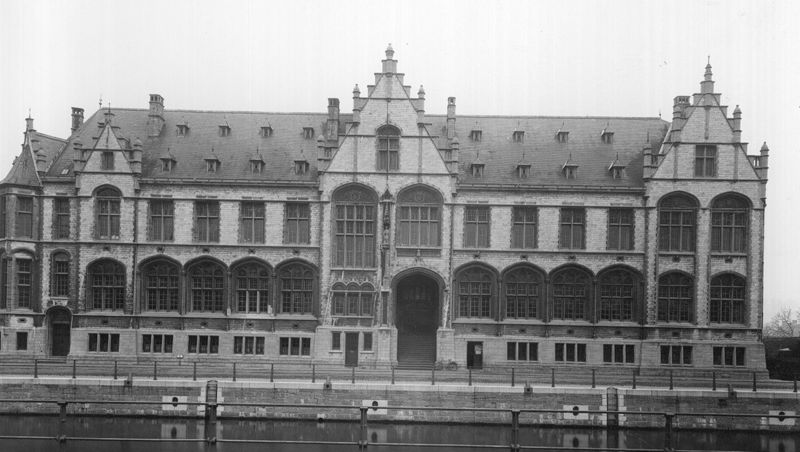 bâtiment destiné à la justice / Bouwwerk[Oudenaarde]