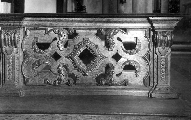 banc de communion / Sint-Romboutskathedraal[Mechelen]