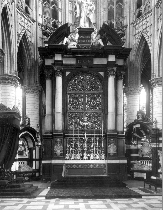 autel majeur / Sint-Romboutskathedraal[Mechelen]