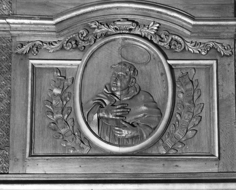 porte intérieure / Eglise Saint-Antoine[Liège]