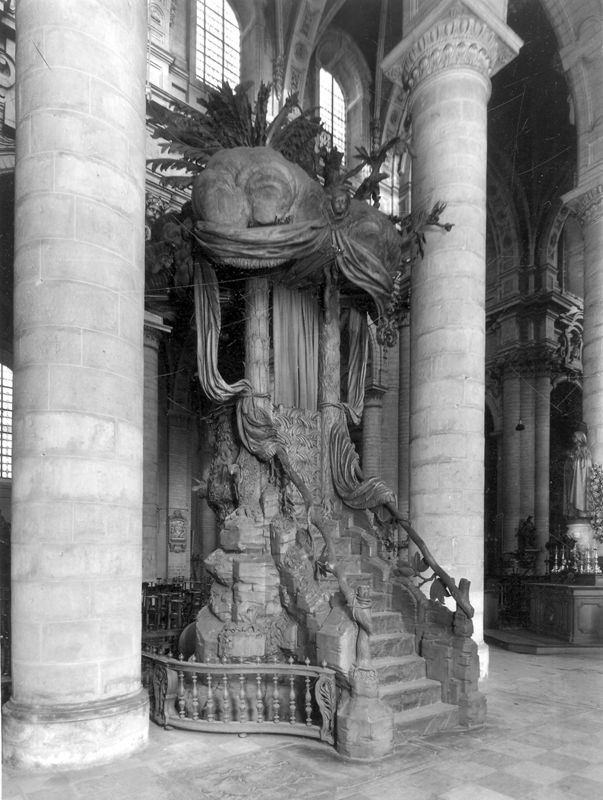 chaire de vérité / Eglise Saint-Jean-Baptiste au Béguinage[Bruxelles]