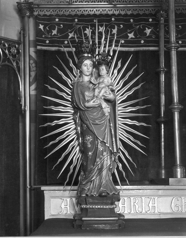 statue religieuse / Kerk O.L.Vrouw Hemelvaart[Heestert]