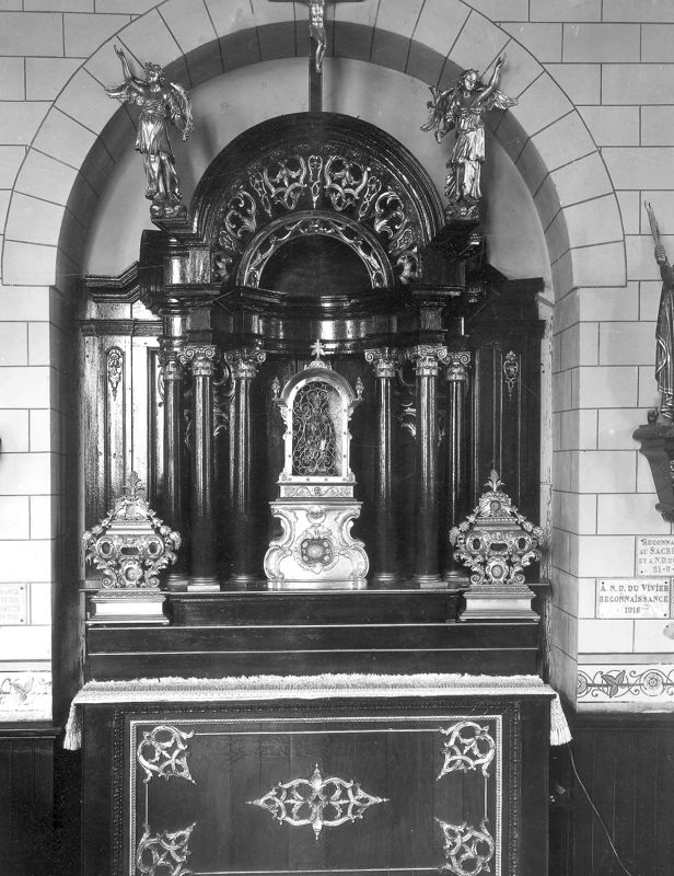 autel à retable / Eglise Notre-Dame[Marche-les-Dames]