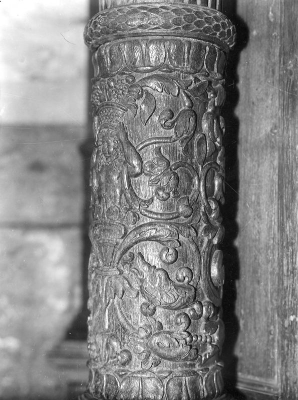 tambour de porte / Eglise Saint-Antoine[Liège]