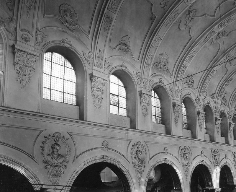 retombée de voûte / Eglise Saint-Antoine[Liège]