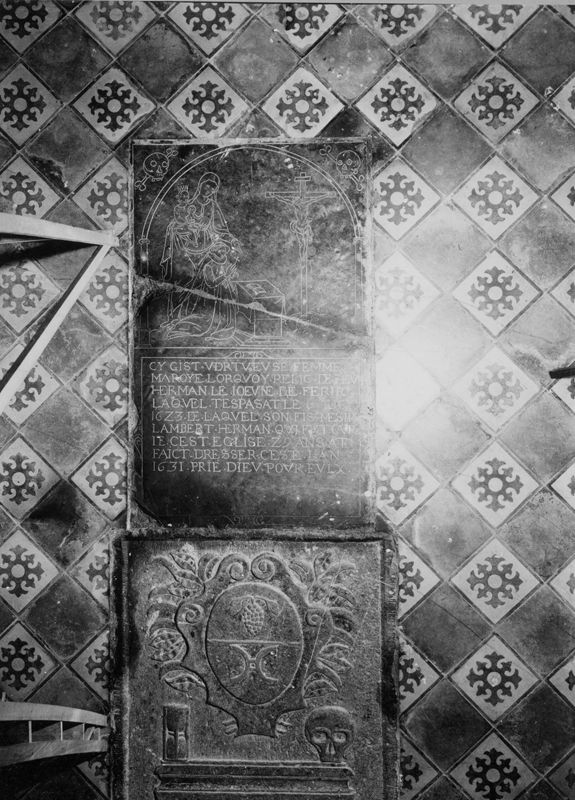 Dalle funéraire de Maroye Lorquoy
