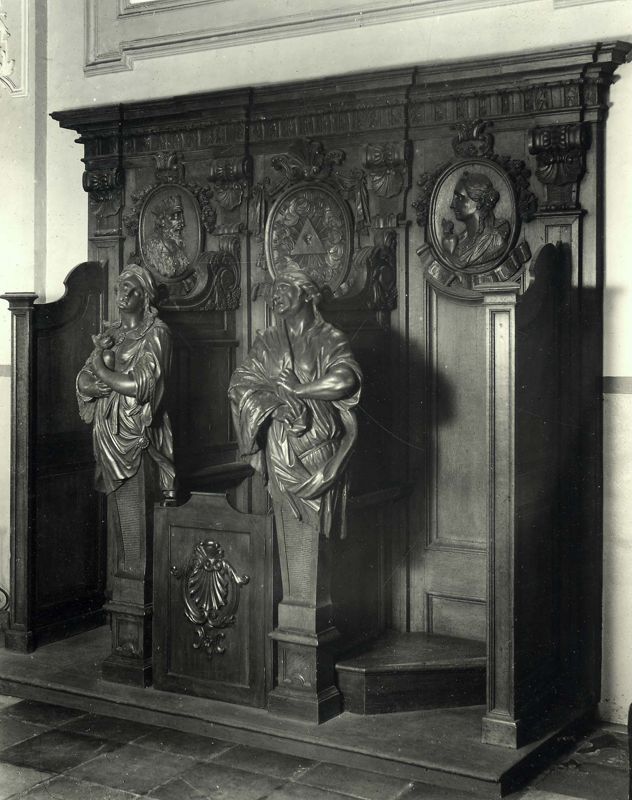 confessionnal / Kerk Sint-Pieter[Puurs]
