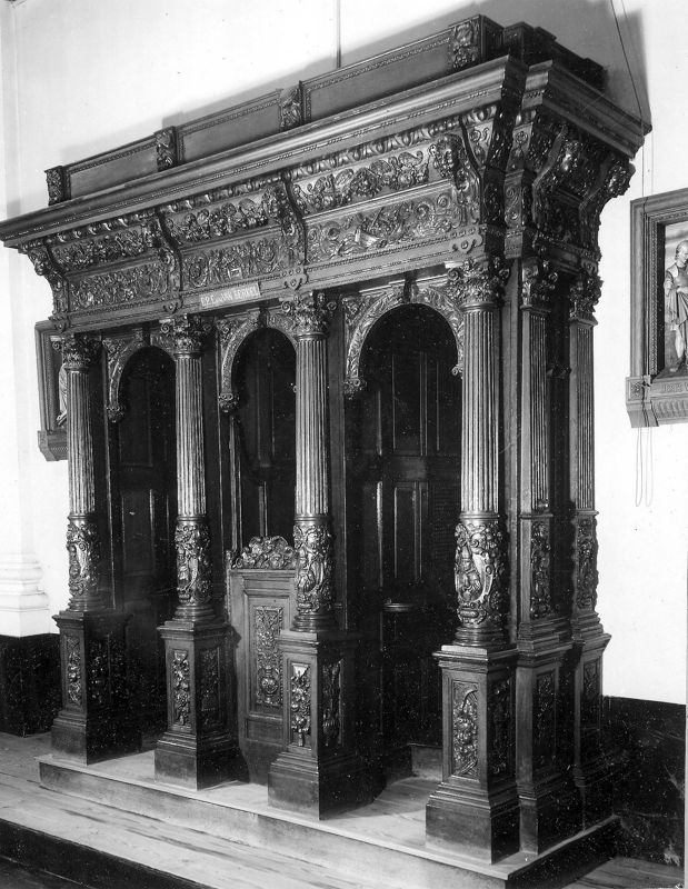 confessionnal / Kerk Sint-Stephanus[klooster][Gent]