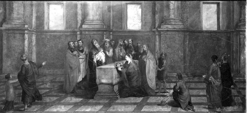 Opdracht van Jezus in de tempel