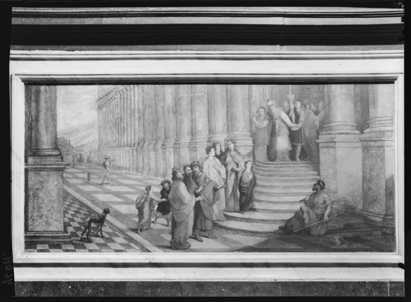 Opdracht van Maria in de Tempel
