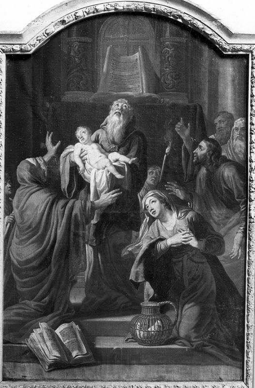 Opdracht van Jezus in de tempel