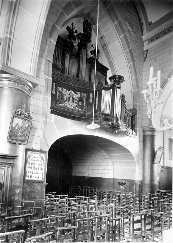 jubé[tribune d'orgues] / Kerk Sint-Martinus[Velzeke-Ruddershove]