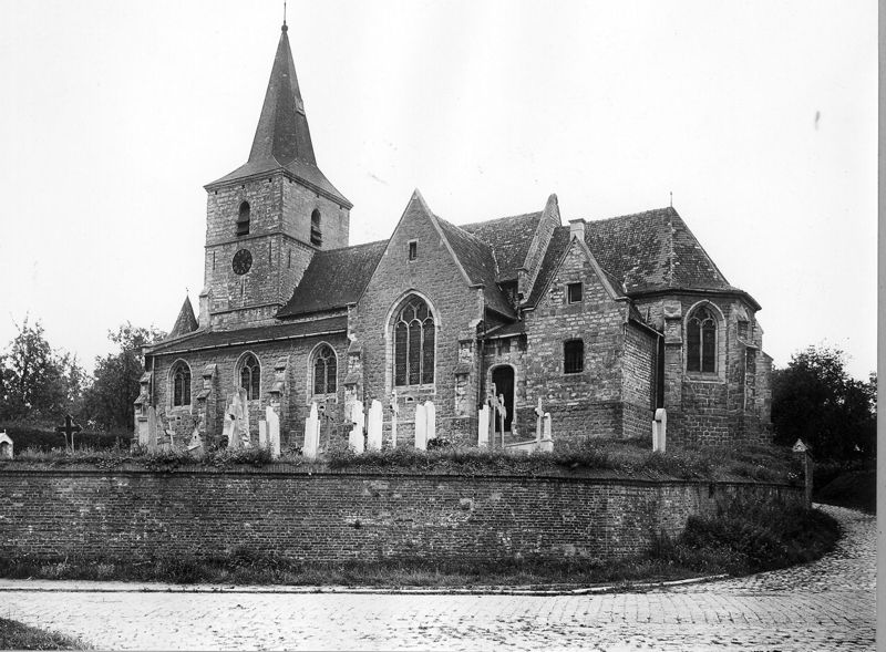 église en croix / Kerk Sint-Jan-Baptist[Relegem]