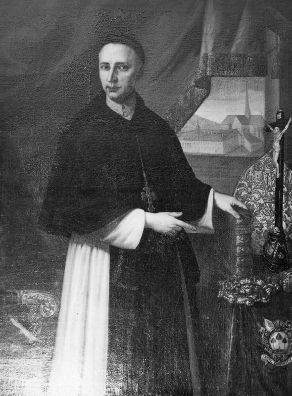 Portrait de don Jean Dubois, curé de 1707 à 1711 puis abbé du Val Dieu