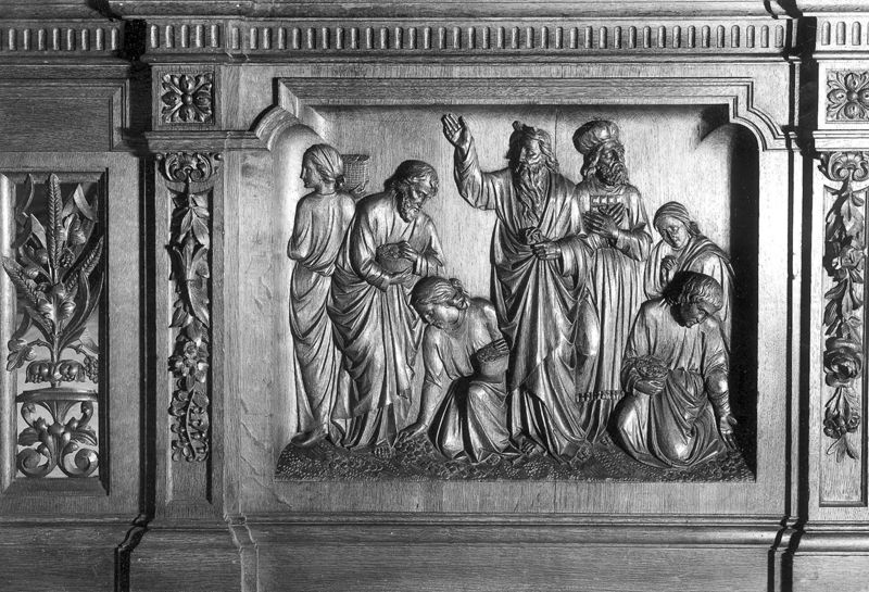 banc de communion / Kerk O.L.Vrouw van Sint-Leodegarius[Bornem]