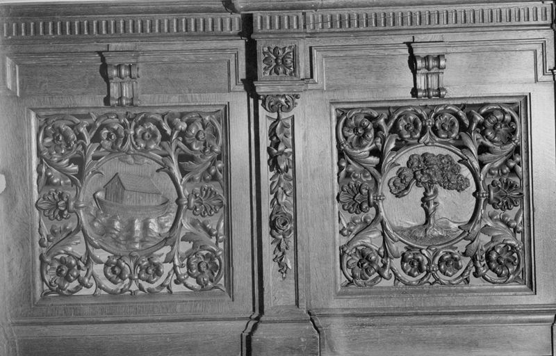 banc de communion / Kerk O.L.Vrouw van Sint-Leodegarius[Bornem]