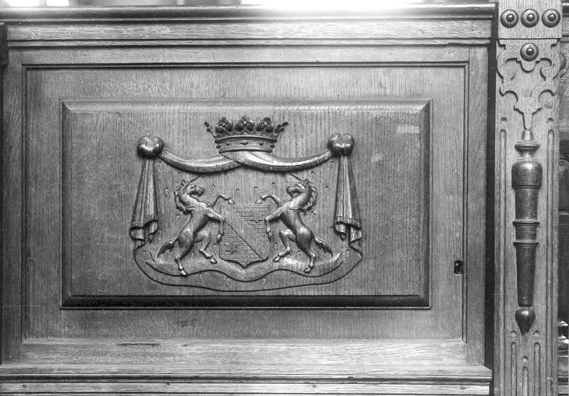 banc de marguillier / Kerk O.L.Vrouw van Sint-Leodegarius[Bornem]