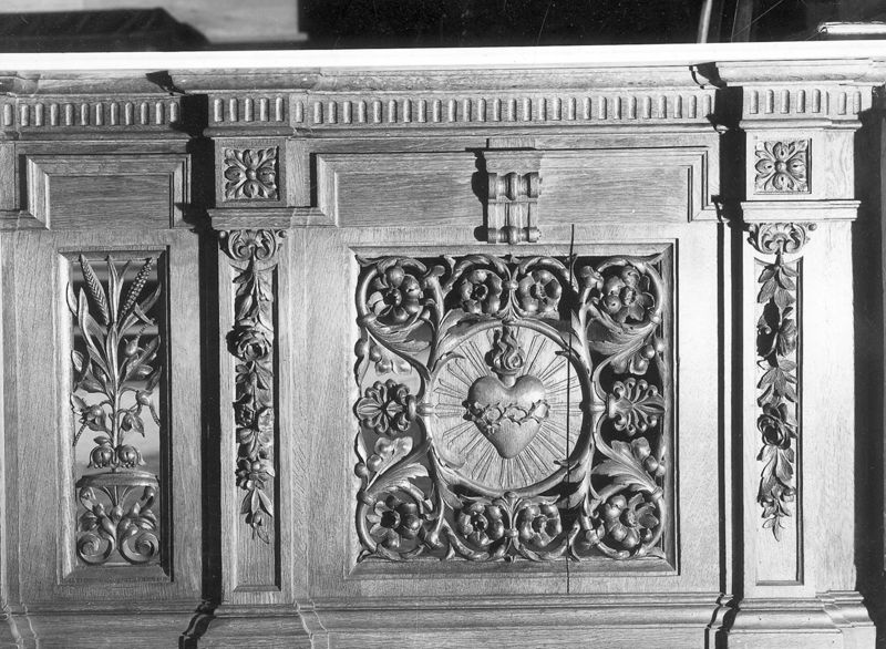 banc de communion / Kerk O.L.Vrouw van Sint-Leodegarius[Bornem]