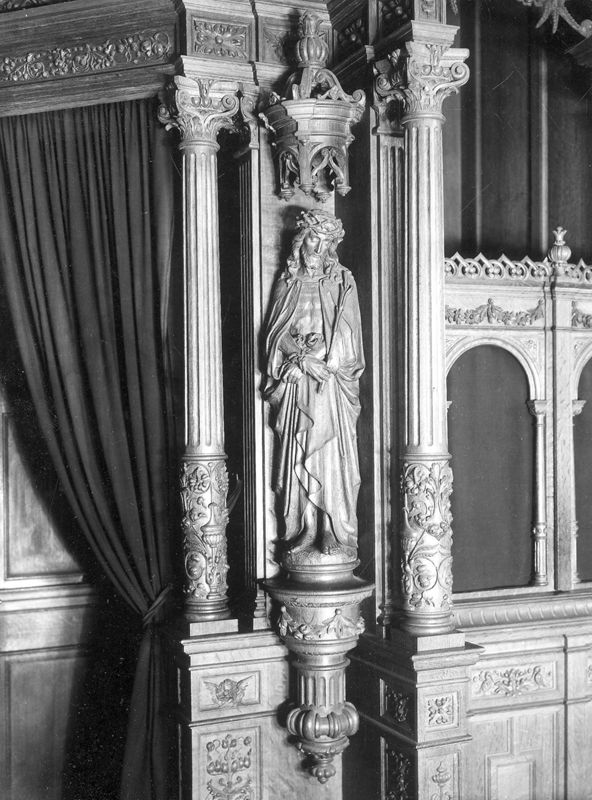 confessionnal / Kerk O.L.Vrouw van Sint-Leodegarius[Bornem]