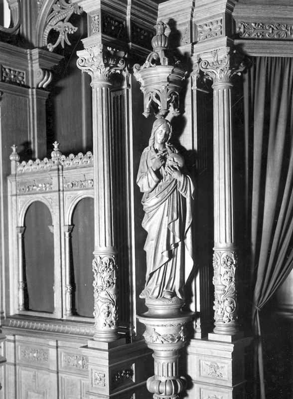 confessionnal / Kerk O.L.Vrouw van Sint-Leodegarius[Bornem]
