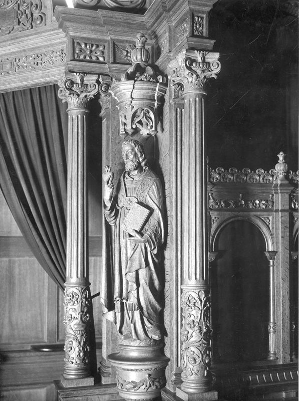 confessionnal / Kerk O.L.Vrouw van Sint-Leodegarius[Bornem]