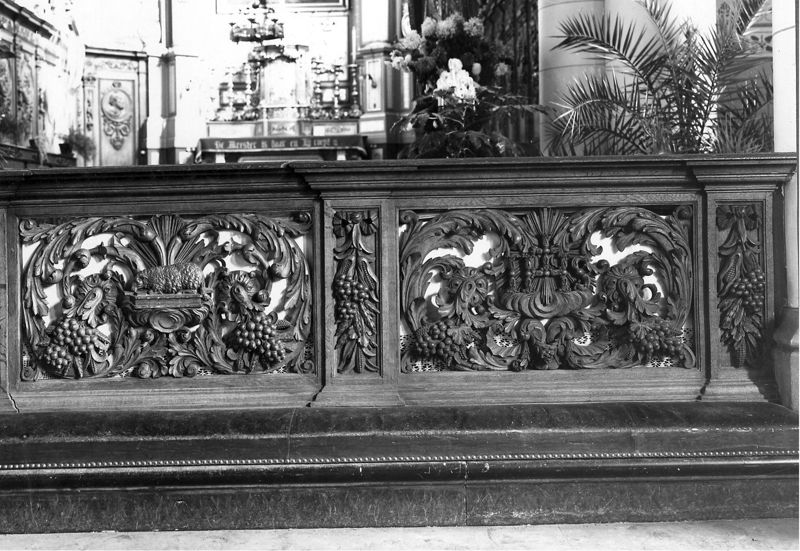 banc de communion / Kerk Sint-Catharina[Sint-Katharina-Lombeek]