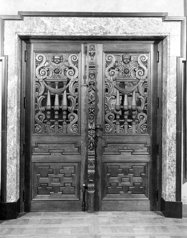 porte intérieure / Kasteel van Groot-Bijgaarden
