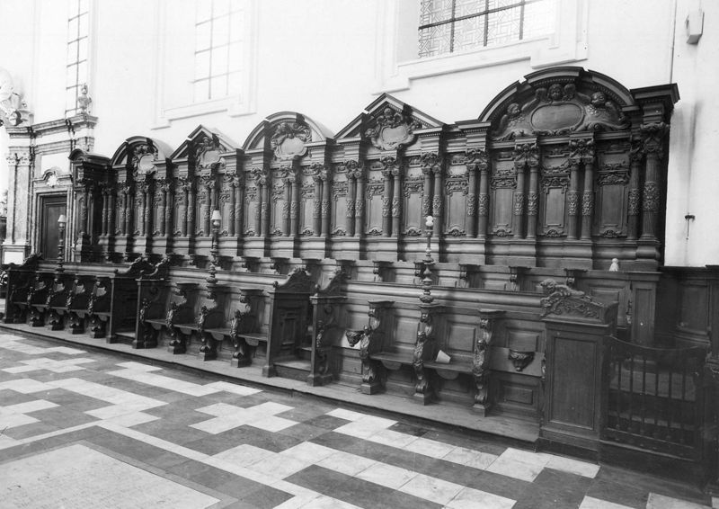 stalles / Kerk O.L.Vrouw Hemelvaart[Ninove]