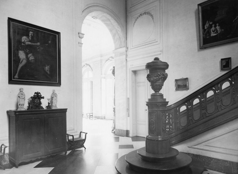 départ d'escalier / Kasteel[Wannegem-Lede]
