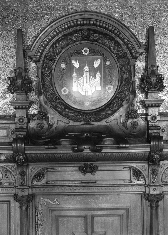 bois sculpté[objet] / Stadhuis[Antwerpen]