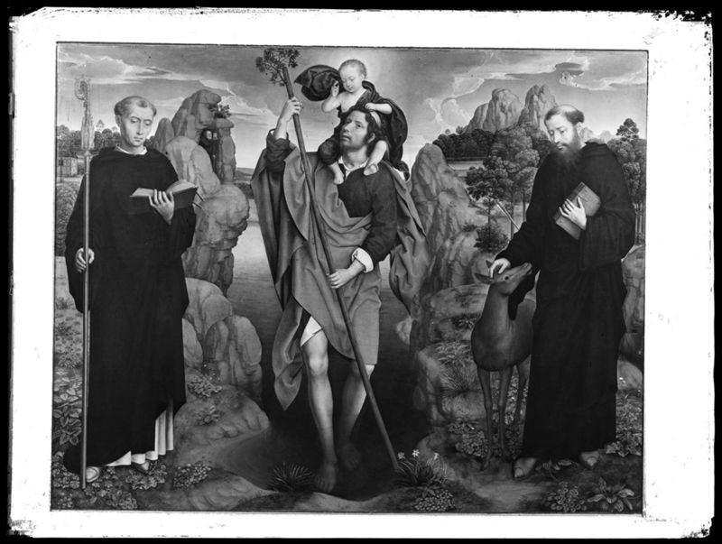 Moreel-triptiek
Triptiek met de H. Christophorus