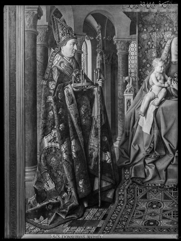 Madonna met kanunnik Joris Van der Paele