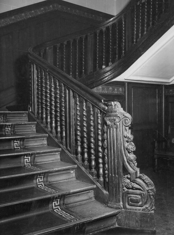 départ d'escalier / Ancien Couvent des Pères Blancs[Missionnaires d'Afrique]