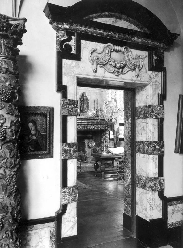 porte intérieure / Kasteel van Groot-Bijgaarden