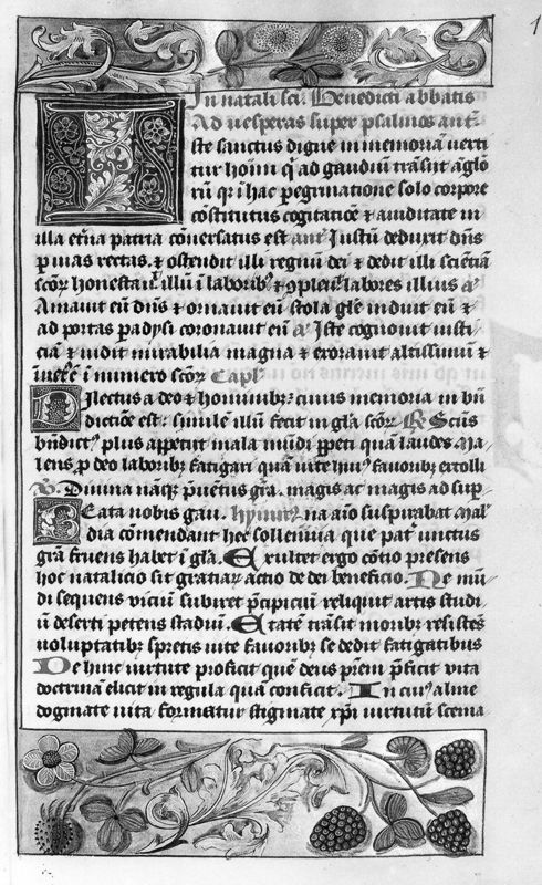 Cisterciënzer brevier van de Duinenabdij (zomerdeel)