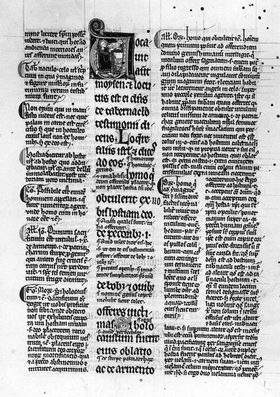 Glossen op Leviticus, Numeri en Deuteronomium