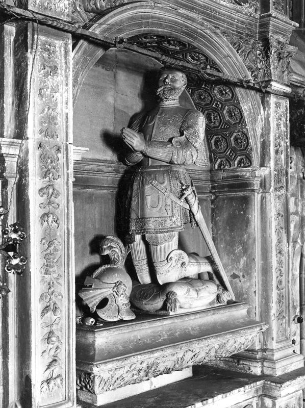 Grafmonument van Arnoul de Hornes en zijn echtgenote