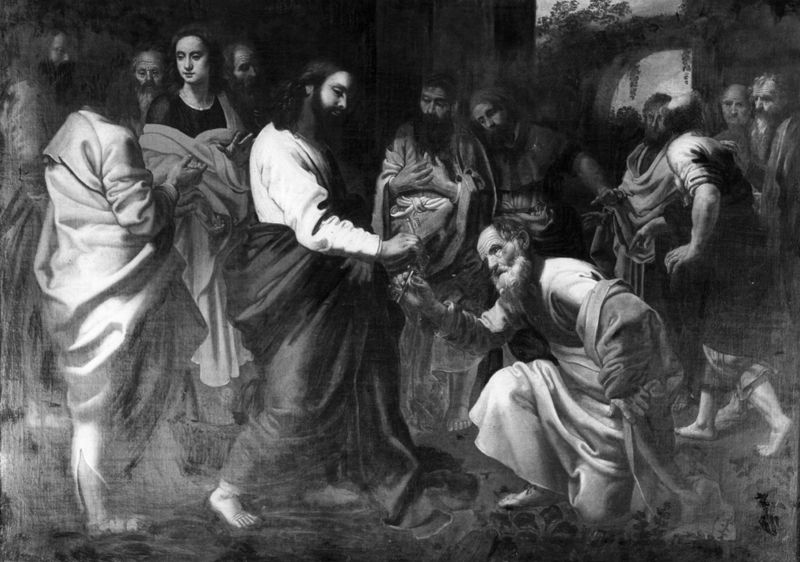 Overhandiging van de sleutels aan de H. Petrus