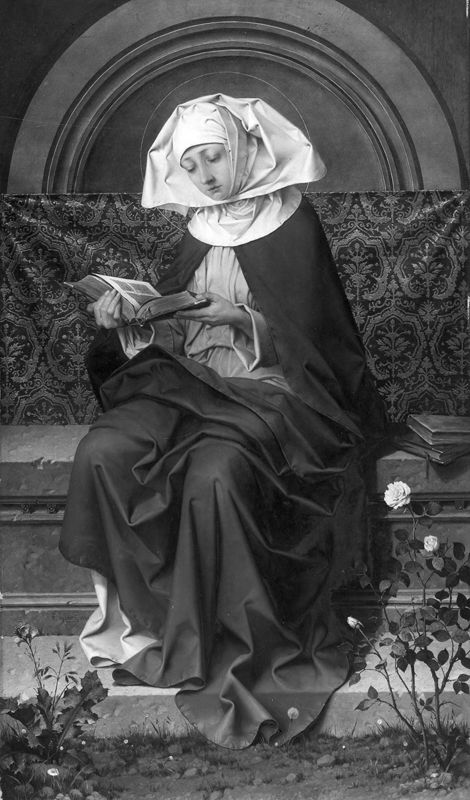 Biddende Madonna