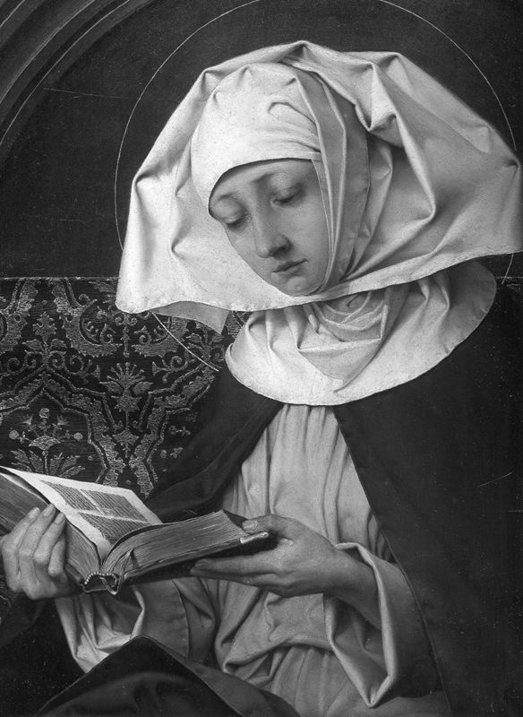 Biddende Madonna