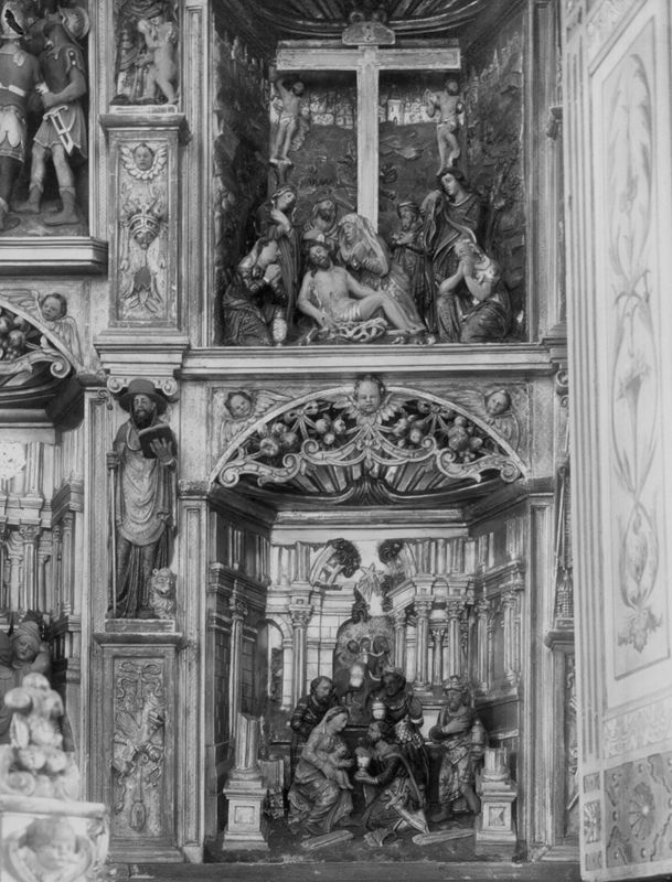 Maître autel et Retable de la Passion
