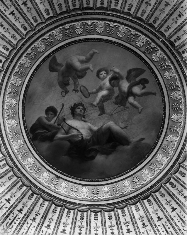 peinture murale / Château du Belvédère