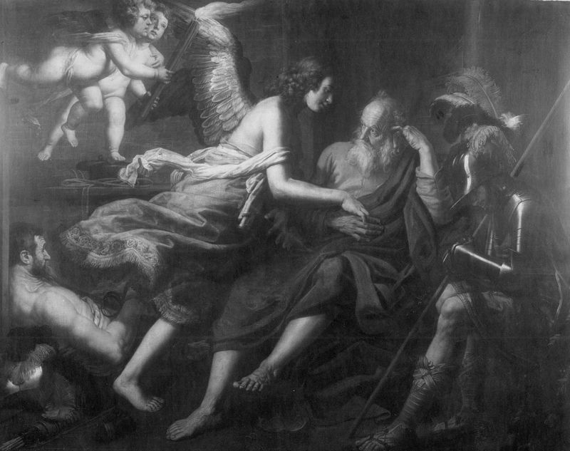 Een engel bevrijdt de H. Petrus uit de gevangenis