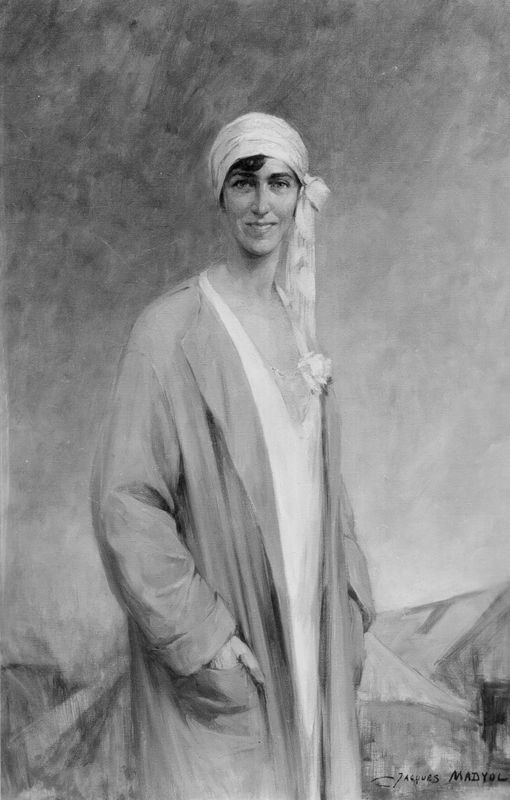 Portrait de la reine Elisabeth de Belgique
