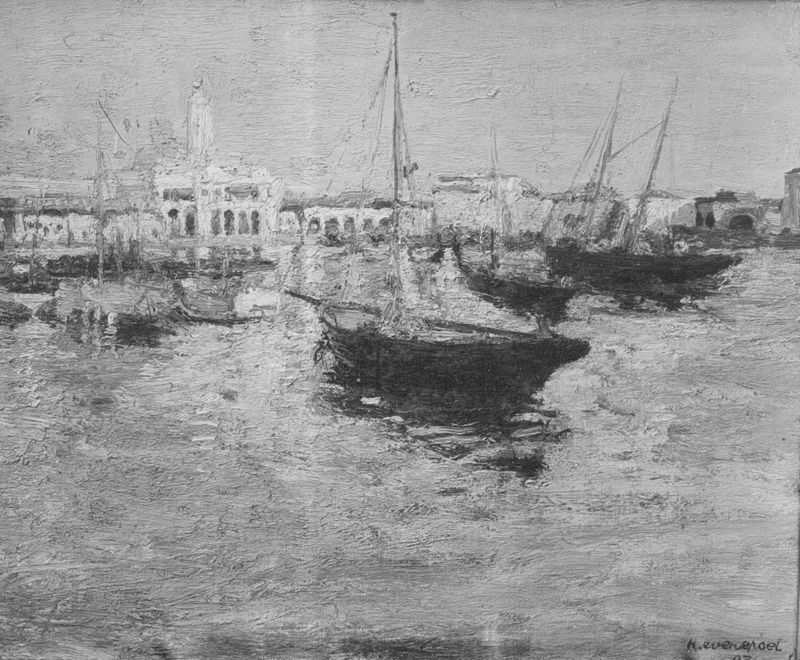 De haven van Algiers