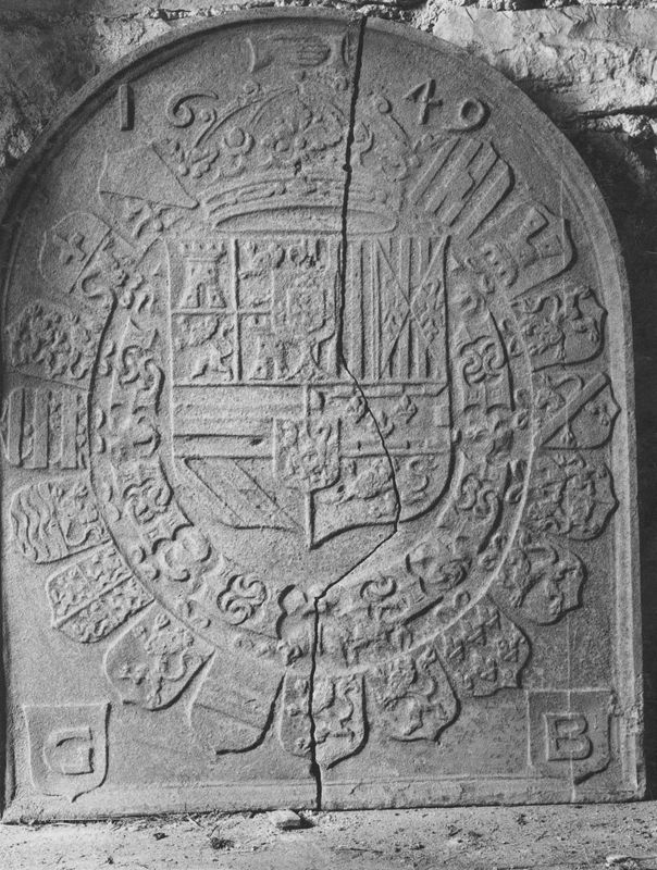 taque de foyer / Presbytère[Harzé]