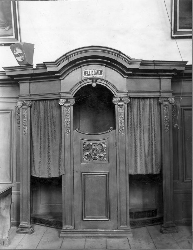 confessionnal / Eglise Saint-Nicolas[Liège]